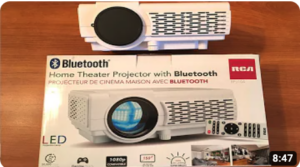 RCA Home Theater 1080p Projector with Bluetooth review 2000 lumens